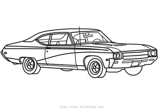 chevelle coloring pages